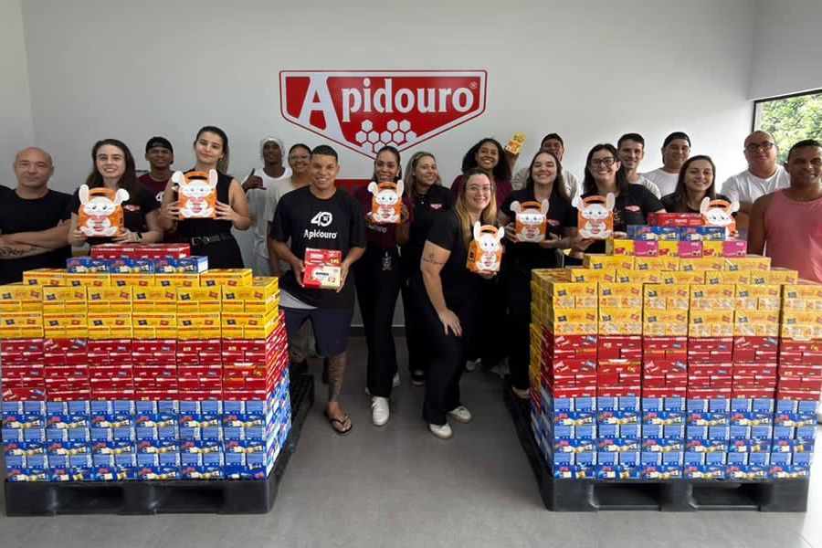 APIDOURO realiza Páscoa Solidária e doa 711 caixas de bombons para escolas e entidades de Bebedouro